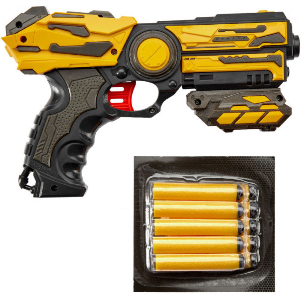 Бластер з м'якими кулями FJ1052 10 патронів