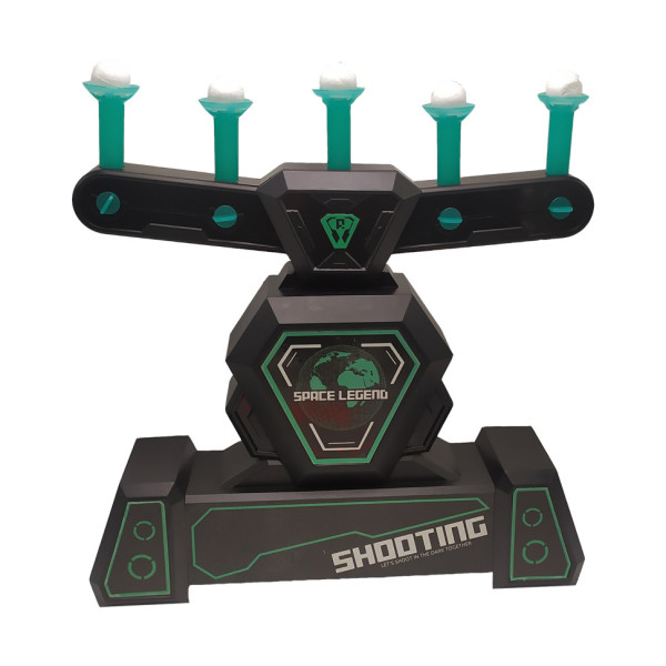 Воздушный тир 3362 светящийся в темноте, мягкие пули