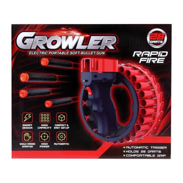 Іграшкова зброя бластер H01 з автоматичним механізмом