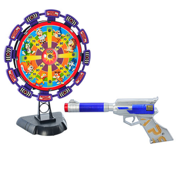 Ігровий набір Тир "Влучний стрілець"  274679 Пістолет+мішень, муз, світло
