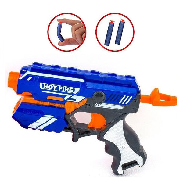 Бластер на поролонових кулях 7036 патрони в комплекті