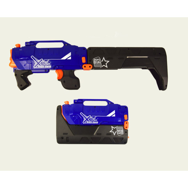 Детский бластер на поролоновых пулях ZC7102, 20 пуль в наборе