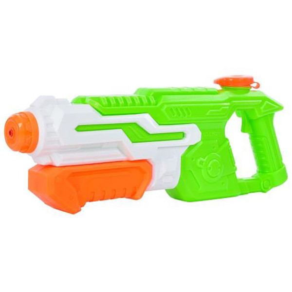 Водяний бластер дитячий MR0505(Light-Blue) помпа 37,5 см Зелений (MR0505(Green))