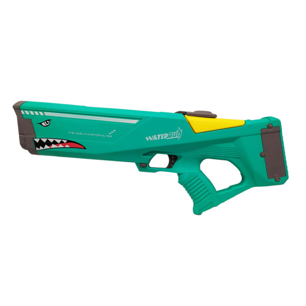 Водяной автомат "Акула" электрический с аккумулятором Shark Electric Water Gun 2131(Turquoise) Бирюзовый