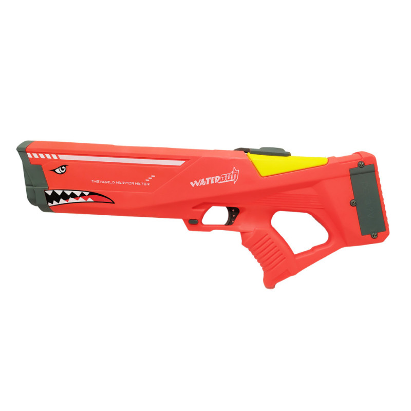 Водяний автомат "Акула" електричний з акумулятором Shark Electric Water Gun 2131(Red) Червоний