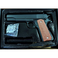 Детский пистолет на пульках "Colt M1911 Classic" Galaxy G13 металл-пластик черный(G13)