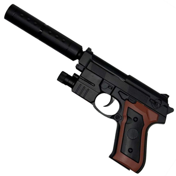 Дитячий іграшковий пістолет на кульках 238-3 зі світлом (238-3)