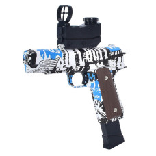 Пістолет автоматичний з акумулятором 04-2 стріляє водяними орбізами (04-2)