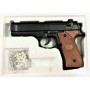 Іграшковий пістолет на кульках "Беретта 92" Galaxy G22 Метал, чорний