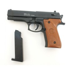Іграшковий пістолет на кульках "Беретта 92" Galaxy G22 Метал, чорний