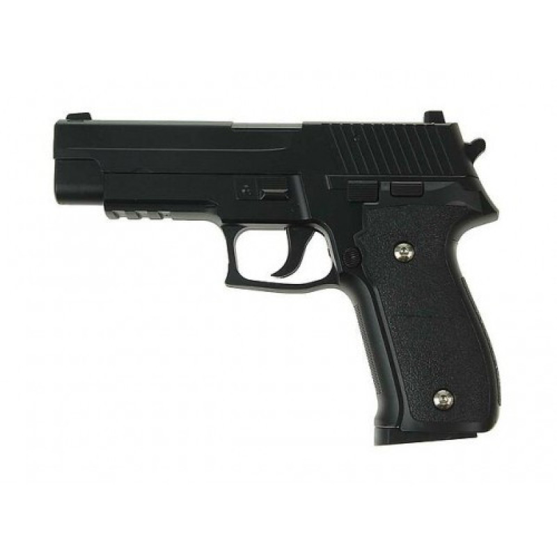 Игрушечный пистолет на пульках "Sig Sauer 226" Galaxy G26 Металл, черный