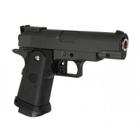 Игрушечный пистолет "COLT1911PD с глушителем" Galaxy G10А Металл, черный