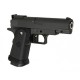 Игрушечный пистолет "COLT1911PD с глушителем" Galaxy G10А Металл, черный