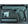 Іграшковий пістолет на кульках "Пістолет TT" Galaxy G33A ТТ метал c глушником чорний