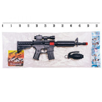 Іграшковий автомат-тріскачка "M16" з гранатою Golden Gun 803 (803GG)