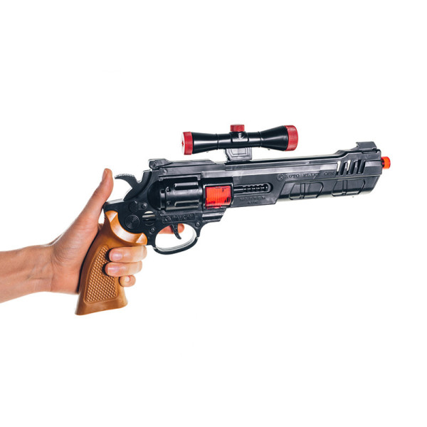 Іграшковий автомат-тріскачка 725 з прицілом (725GG)