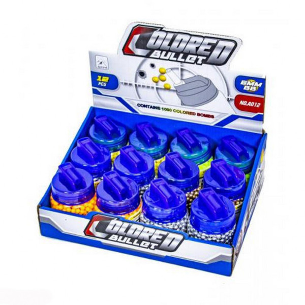 Пульки для игрушечного оружия A012, 1000 шт.