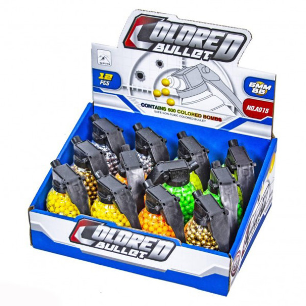 Пульки для игрушечного оружия A015, 500 шт.