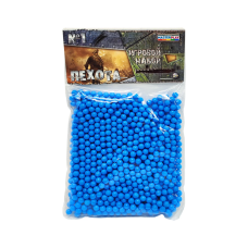 Пластикові кульки для дитячої зброї 1-152, 6 мм 1000 шт