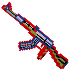 Дитяча іграшка Автомат "Minecraft" MСR-A(Red) світлові та звукові ефекти (MСR-A(Red))