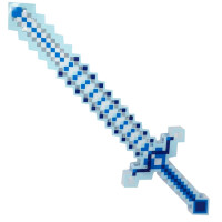 Дитяча іграшка Меч "Minecraft" MCR-M(Blue) світлові та звукові ефекти (MСR-M(Blue))
