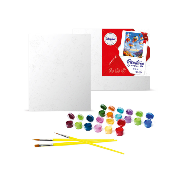 Картина по номерам "Цветочная поляна" Идейка KHO2909 30х40 см