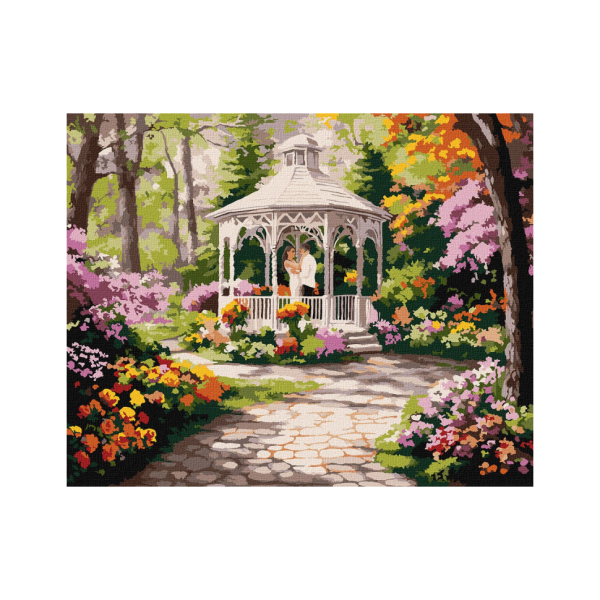 Картина по номерам "Цветочная поляна" Идейка KHO2909 30х40 см