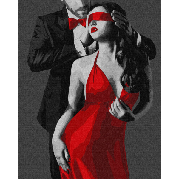 Картина по номерам "Цвет страсти" Идейка KHO8518 40х50 см