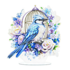 Набор для творчества алмазная мозаика "Свободный полет" YKLZ15277 на подставке 25х25 см