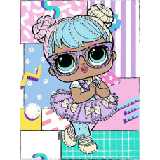 Алмазная мозаика "L.O.L. Surprise! Bon Bon" AML1193, 15x20 см