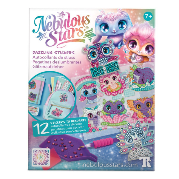 Набір для створення стікерів Космічні вихованці Nebulous Stars 11023 з алмазною мозаїкою (11023NS)