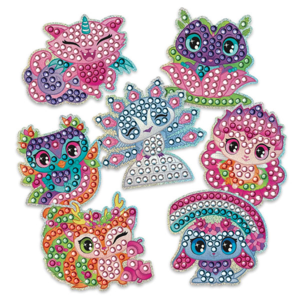 Набір для створення стікерів Космічні вихованці Nebulous Stars 11023 з алмазною мозаїкою (11023NS)