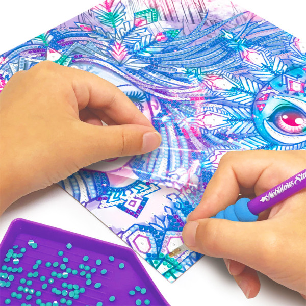 Набір для творчості з алмазною мозаїкою Морозне сяйво Nebulous Stars 11126 з аплікатором-ручкою (11126)