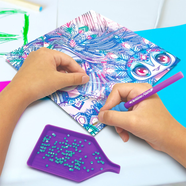 Набір для творчості з алмазною мозаїкою Морозне сяйво Nebulous Stars 11126 з аплікатором-ручкою (11126)