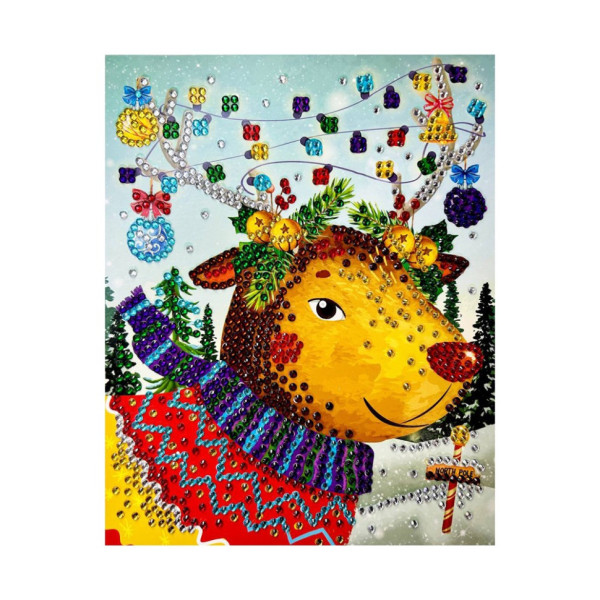 Набір для творчості діамантова мозаїка "Оленятко" НТ-34-03  (НТ-34-03)