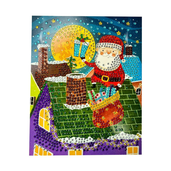 Набір для творчості діамантова мозаїка "Веселих свят" НТ-34-01  (НТ-34-01)