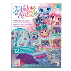 Набір для створення стікерів Космічні вихованці Nebulous Stars 11023 з алмазною мозаїкою (11023NS)
