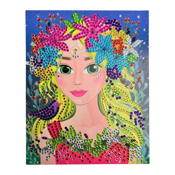 Набор для творчества Диамантовая мозаика "Волшебница леса" НТ-26-09