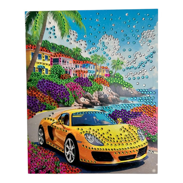 Набор для творчества Диамантовая мозаика "Бриллиантовое шоссе" НТ-26-14