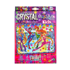 Набор креативного творчества "Kids Crystal Mosaic" CRMk-01-02, 6 форм элементов