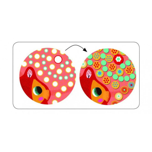 Набор для творчества Алмазная мозаика "Белочка" DJECO DJ08897 (DJ08897)
