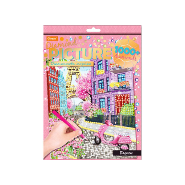 Набор для творчества Диамантовая мозаика "Париж" НТ-26-10
