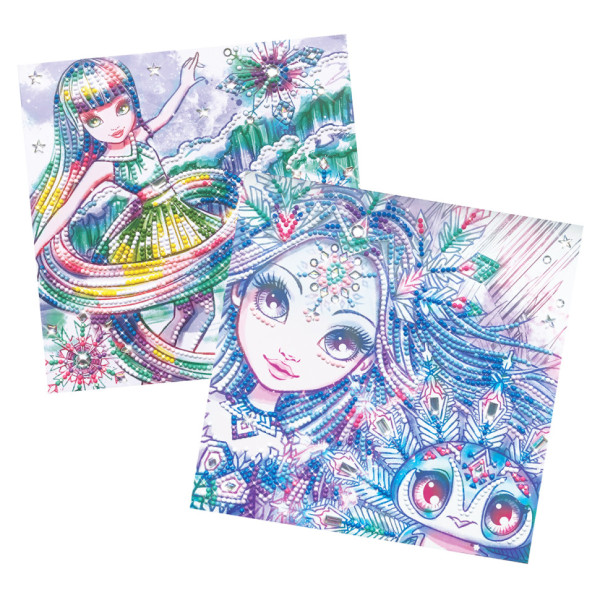 Набір для творчості з алмазною мозаїкою Морозне сяйво Nebulous Stars 11126 з аплікатором-ручкою (11126)