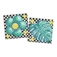 Алмазная мозаика "LOL Surprise! Цветок и листок" AMS1178 на самоклеящейся основе 9х9 см