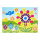 Детская мозаика по номерам "Поле цветов" 13-126-19, 5 цветов