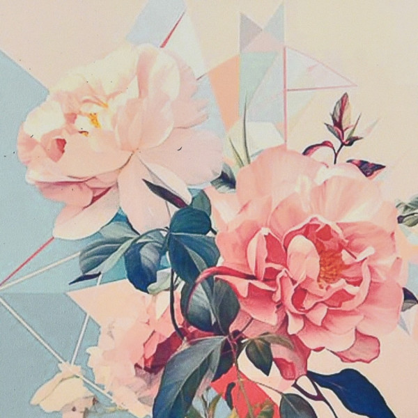 Алмазная мозаика "Розовый рай" HEE16313 30х30 см