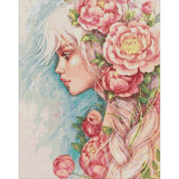 Алмазна мозаїка "Надзвичайна" Ідейка AMO7262 40х50 см