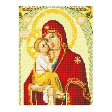 Алмазна мозаїка "Ікона Божої Матері" EJ1215, 40х30 см