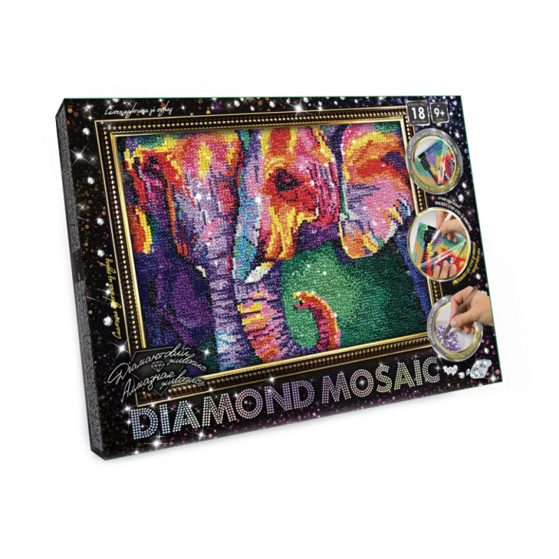Набор креативного творчества "DIAMOND MOSAIC" Danko Toys
