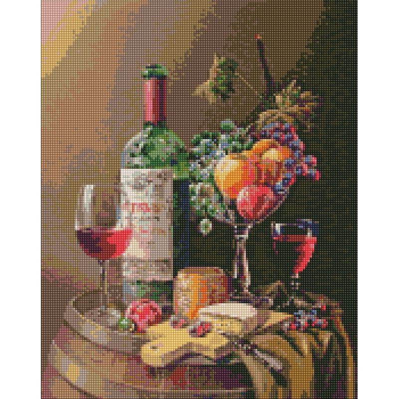 Алмазна мозаїка  "Романтична вечеря" ©MariaGordeevaART AMO7426 40х50 см 